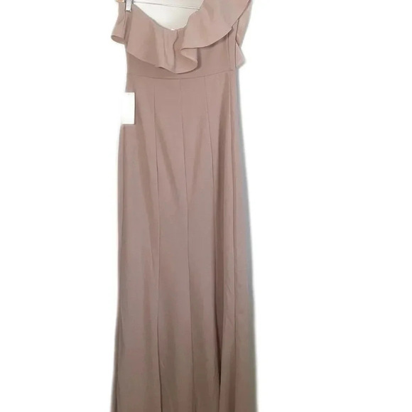 Show Me Your Mumu Florentine Maxi Dress in Dusty Blush Stretch - Picture 6 of 13